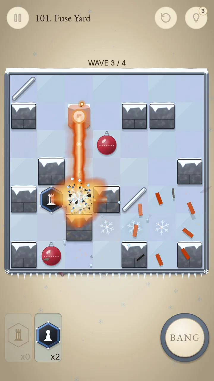 Chess Bang: a chain reaction on the Frost skin